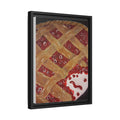 Framed Canvas Print of Cherry Pie