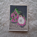 Dragon Fruit, ACEO Acrylic, Fruit Series