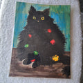 Un-Decorating, Original Acrylic Painting, Animals Series