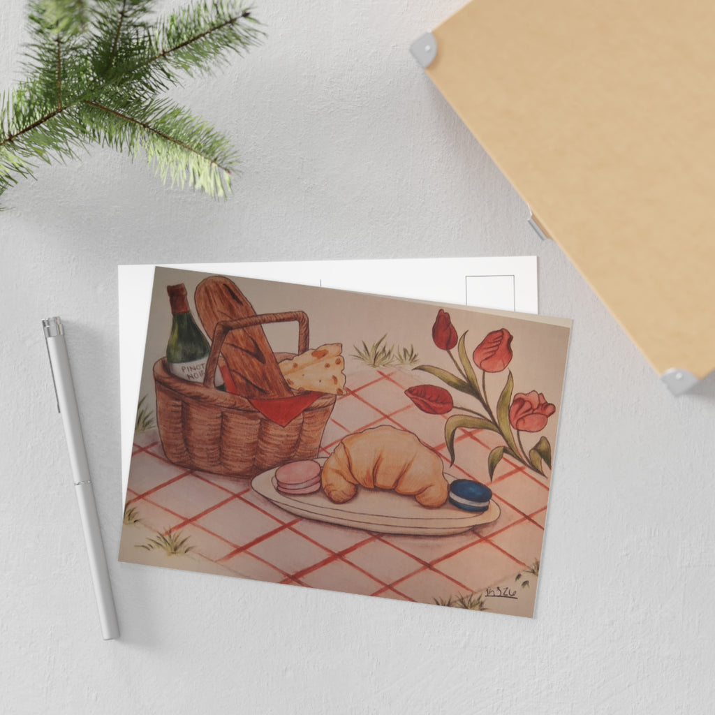 Petals on the Wind Postcard