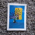 Peaceful Lavender, ACEO Acrylic, Floral Series