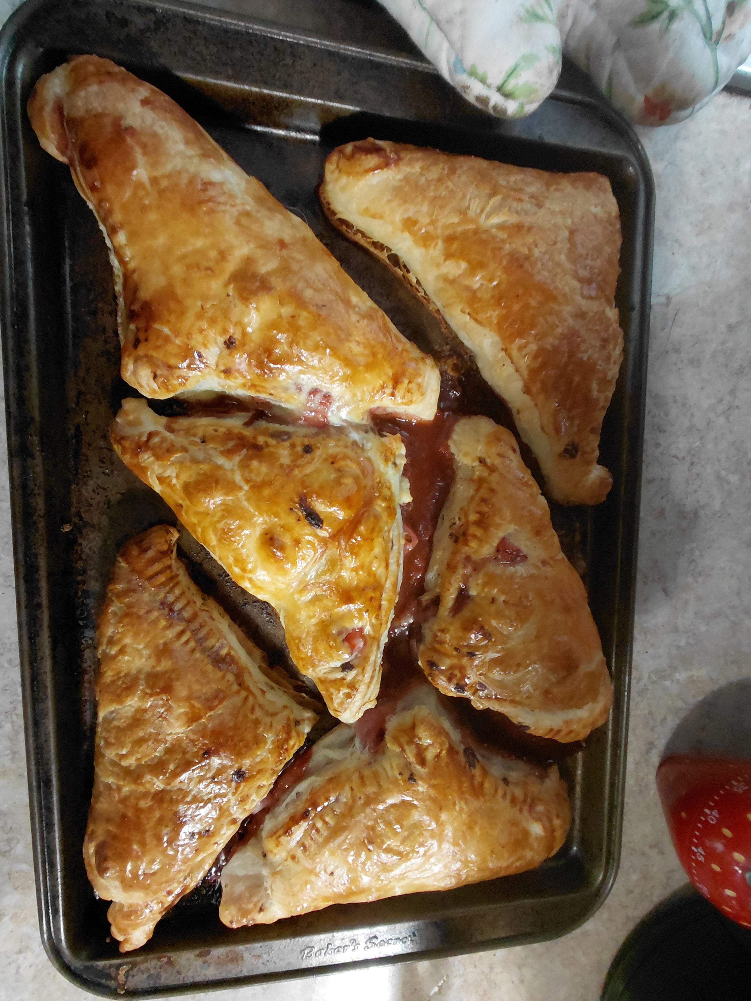 Seasonally flavored turnovers