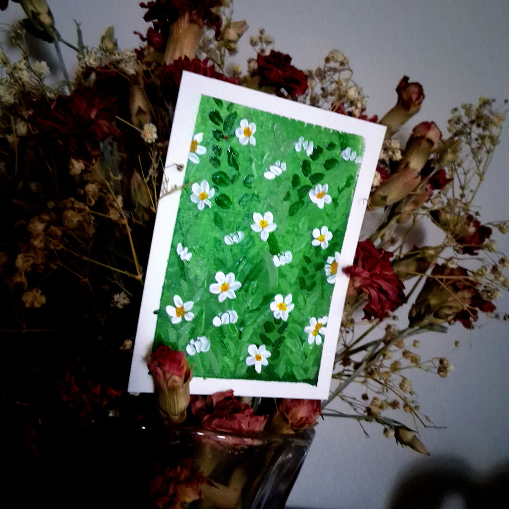 In Bloom, ACEO Acrylic, Floral Series