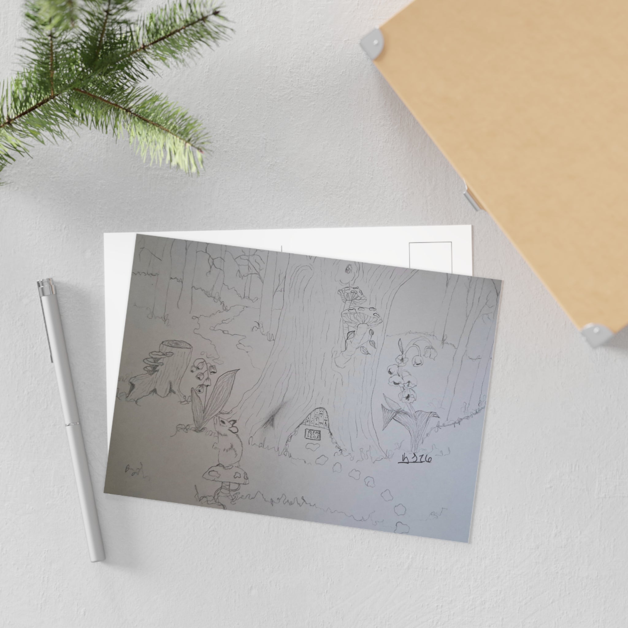 Enchanted Moments Postcard