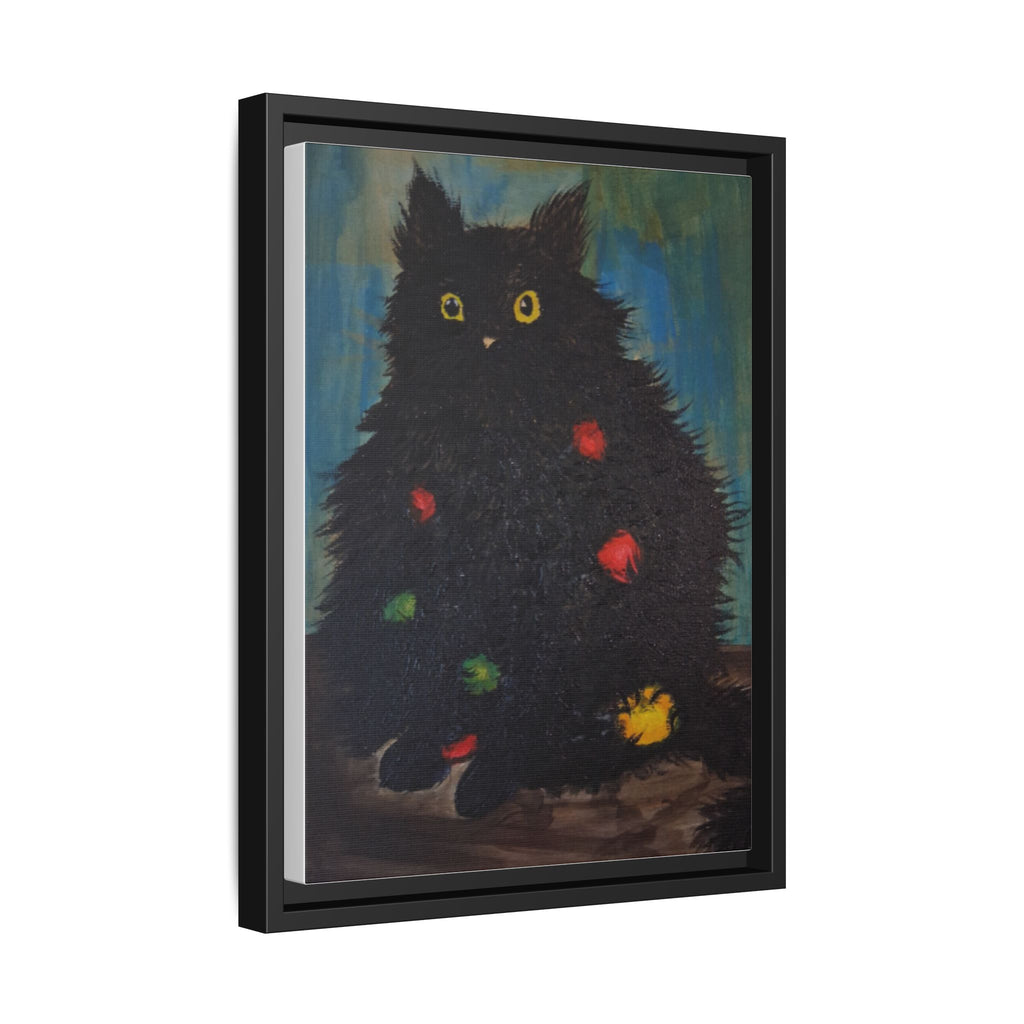 Framed Canvas Print of Undecorating