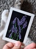 A Bright Spot In The Dark, ACEO Acrylic, Floral Series