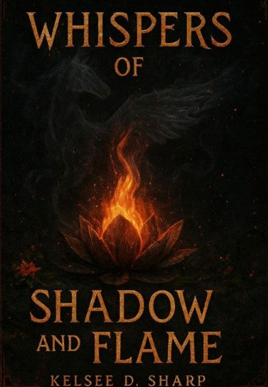 Signed Copy of 'Whispers of Shadow and Flame' by Kelsee Sharp