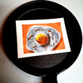 Which Was First?, ACEO Acrylic, Breakfast Series
