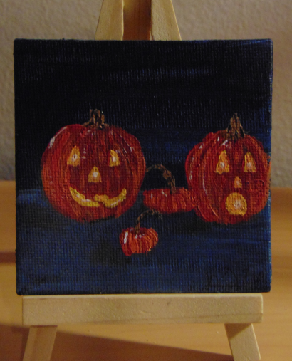 Jack-o-Lantern Magnet, Fall Series