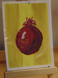 My Favorite Fruit, ACEO Acrylic, Fruit Series