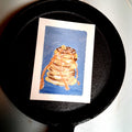 Not So Short Stack, ACEO Acrylic, Breakfast Series