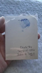 Cloudy Sky, ACEO Acrylic, Sky Series