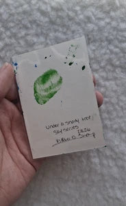 Under a Shady Tree, ACEO Acrylic, Sky Series